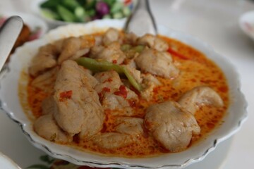 stew with vegetables