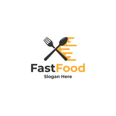 fast food delivery logo design