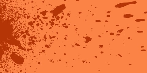 Vector abstract background with paint spots and splashes