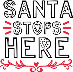 Christmas T-shirt and SVG Design 