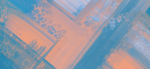 Abstract Blue Pink paint Background. Vector illustration design