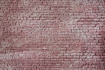 Red wall brick background