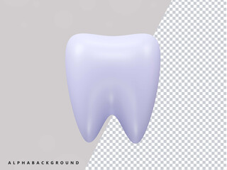 tooth on a white icon