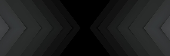 Abastract black background. Geometri dark pattern. Vector design backdrop