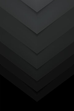 Abastract black background. Geometri dark pattern. Vector design backdrop
