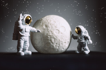 Astronaut and the Moon toys