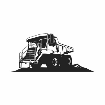 recommend clip art: dump truck silhouette