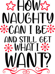 Christmas T-shirt and SVG Design 