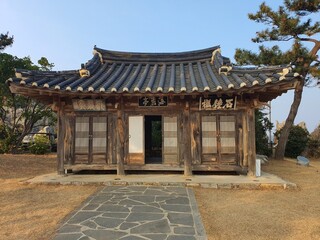 Naklejka premium 대한민국 강원도 동해시 추암