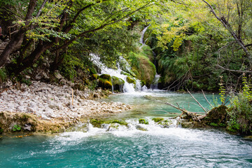 Croatian National Park "Plitvice Lakes"