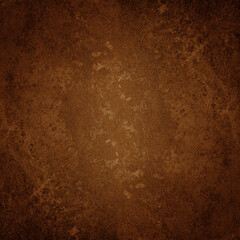 Abstract brown orange colored painted colorful dark rusty grunge old aged retro vintage stone concrete cement wall floor texture, with cracks - Abstract rust background square pattern design template