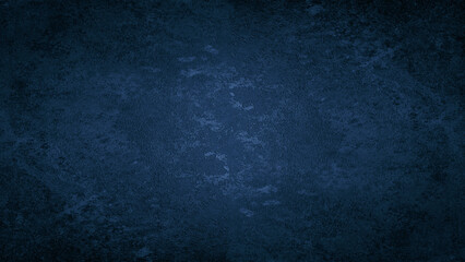 Abstract blue colored painted colorful dark grunge old aged retro vintage stone concrete cement wall floor or paper texture, with cracks - Abstract background pattern design template