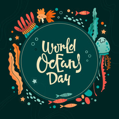 Banner for World Oceans Day
