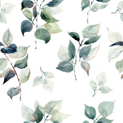 watercolor seamless pattern