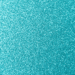 Realistic Monochrome Turquoise Glitter Paper Texture with Soft Gradient