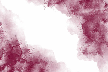 Obraz premium Abstract splashed watercolor textured background