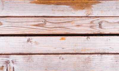 Fototapeta premium Texture of wet wooden boards