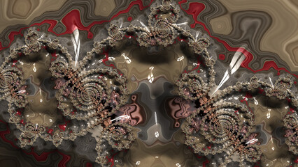 Fractal design. Fractals are infinitely complex patterns that are self-similar across different scales. Great for cell phone wall paper. Images of the Mandelbrot set exhibit an elaborate and infinite