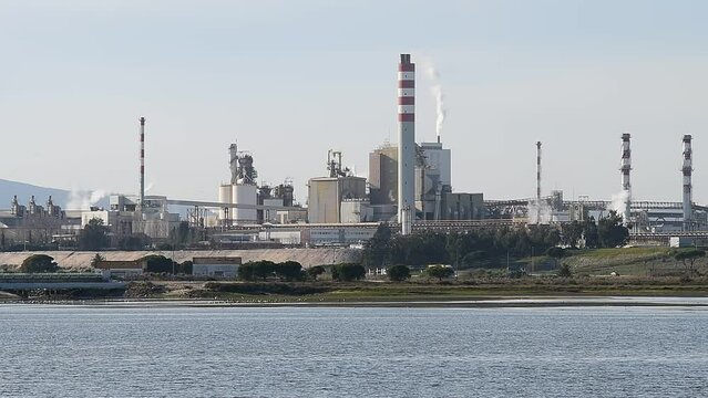 Pollution that the factory makes to work