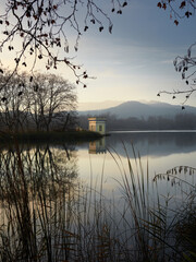 Beautiful day in a beautiful lake