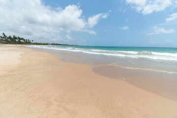Cupe beach, Brazilian northeast beach, Beach of Porto de Galinhas destination, Ipojuca, PE, Brazil.
