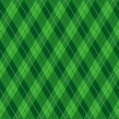 St. Patrick's Day seamless pattern. Tileable vector background in Irish classic style. - 489265695