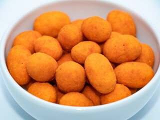 bowl of peanut, close up