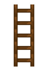 wooden stair pixel art
