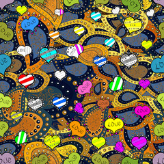 Naklejka premium amazing super cute abstract and nice picture
