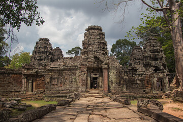 Templo de Ta Prohm en Angkor, Camboya