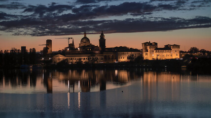skyline mantova reggia dei gonzaga