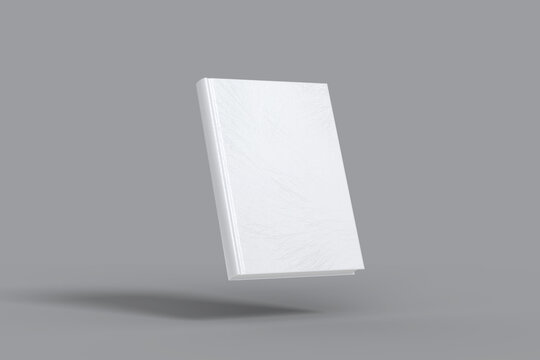 Blank Hardcover Book Mockup Floating White Background Rendering Stock Photo  by ©sdecoret 240083718
