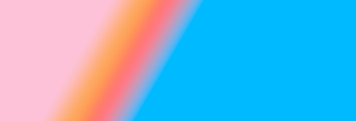 Web Banner Background in Bright Colors with Copy Space