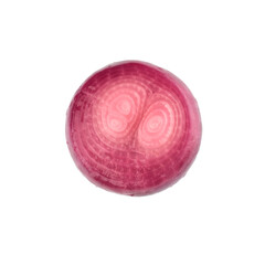 pickled onion isolated on white background with clipping path