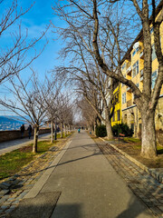 A street in the Budapest