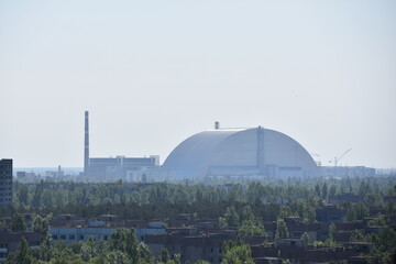Obraz premium Chernobyl Nuclear Power Plant, Pripyat, Ukraine