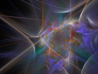Imaginatory fractal abstract background Image
