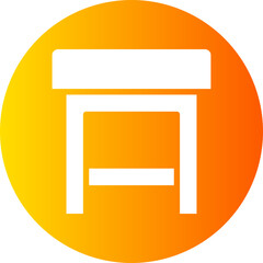 stool gradient icon