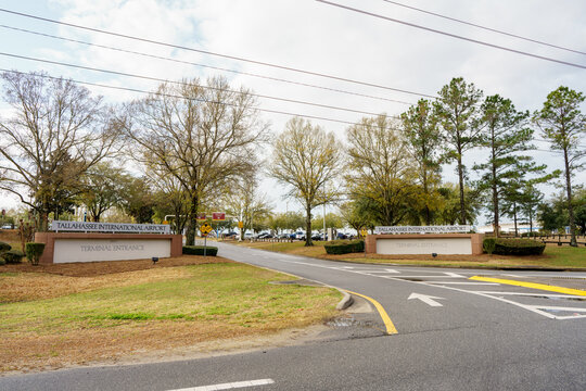 Tallahassee, FL, USA - February 18, 2022: Photo of Tallahassee International Airport