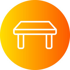 table gradient icon