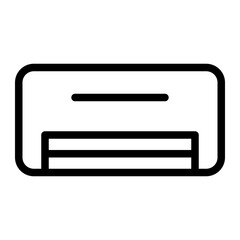 air conditioner line icon