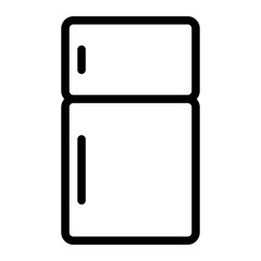 refrigerator line icon