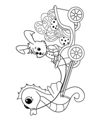 Easter Coloring Page 