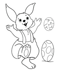 Easter Coloring Page 