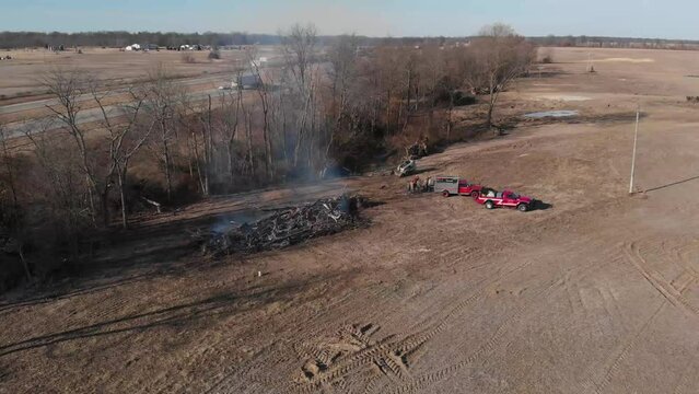 Salem Illinois fire dept saving forests from wildfires