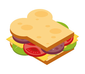 fresh sandwish fast food