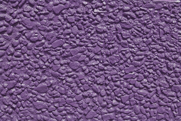 purple painted stone wall