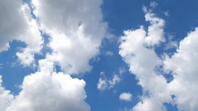 青空と雲　タイムラプス