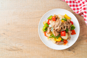 Stir Fried Pork with Black Pepper
