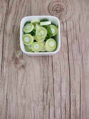 신선한 유기농 채소 파